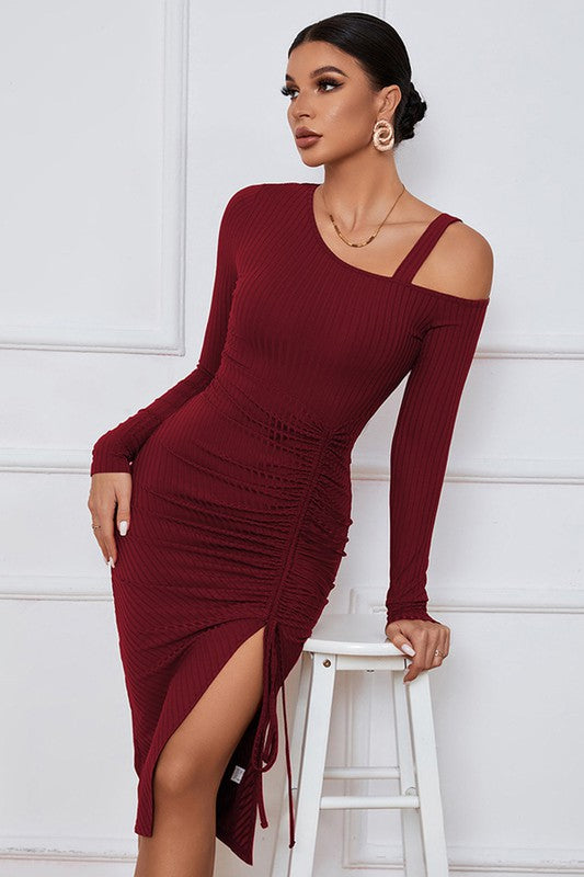 Winter Vibes Burgundy