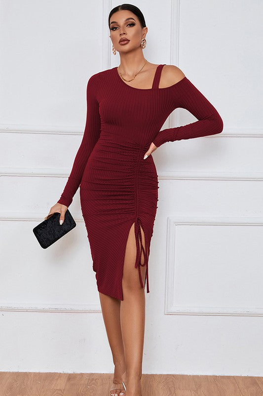 Winter Vibes Burgundy