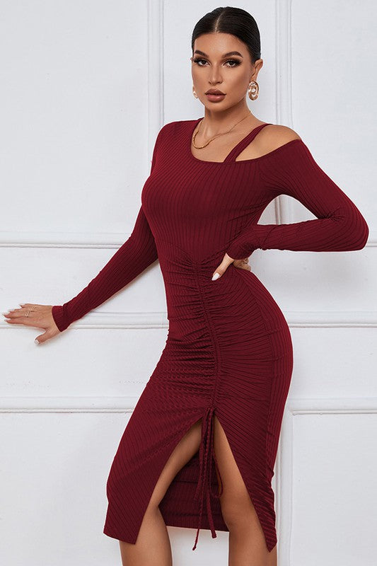 Winter Vibes Burgundy