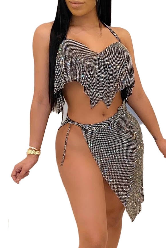 Vegas Showgirl 2 piece Set
