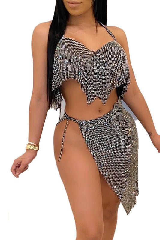 Vegas Showgirl 2 piece Set